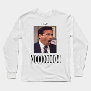 The Office, Micheal Scott entertainments Long Sleeve T-Shirt